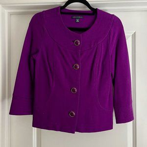 Banana Republic Purple Suit / Dress Jacket Size Small
